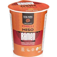 Rei Soba Glass Ramen Miso Miso Chili Gluten Free 85g