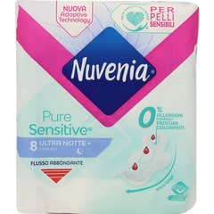 Nuvenia Pure Sensitive Ultra Noche 8uds