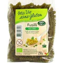 Ma Vie Sans Gluten Fusilli de Guisante Verde Bio 250g