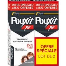 Pouxit XF Tratamento Anti-Polhos e Lêndeas 2x250ml