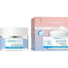 Eveline Cosmetics Cream Shot 7% Creme Ultra Hidrat Seca 50 ml