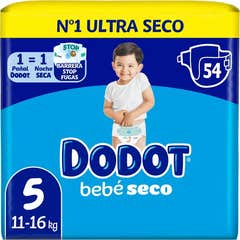 Dodot Pañales Talla 5 11-16kg 54uds