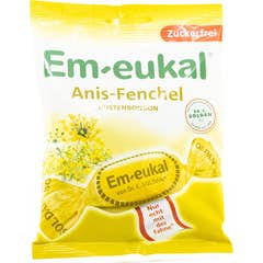 Em-Eukal Anis & Funcho Rebuçados Tosse Sem Açúcar 75g