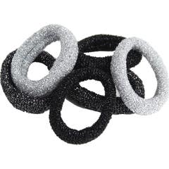 Koh-I-Noor Elástico Negro Gris K1016NS 6uds
