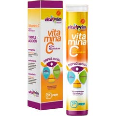 VitalPrim Vitamina C Tripla Ação Efervescente 24comp