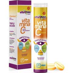 VitalPrim Vitamina C Tripla Ação Efervescente 24comp