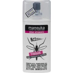 Manouka Mosquito Repelente de Mosquito Spray Clothes Tecidos Todas as zonas 75 ml