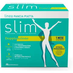 Montefarmaco Pack Vientre Plano Slim 240caps + Crema