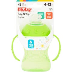 Nuby Grip N Sip 4-12m 240 ml 1 Unidade