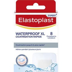 Elastoplast Waterproof XL Rápida Cicatrização Penso 8 Unidades