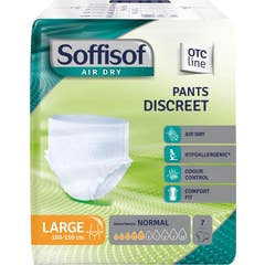 Soffisof Air Dry Pants Discreet Normal L 100-150cm 7uds