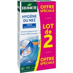 Humer Higiene do Nariz Solução Salina Spray 2x150 ml