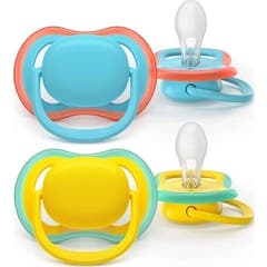 Philips Avent Ultra Air Deco 18M+ Yellow Blue 2 Unidades