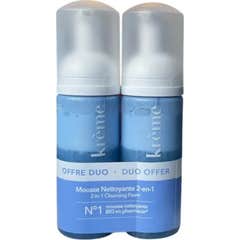 Krème Espuma de Limpeza 2 em 1 Duo 2x150 ml