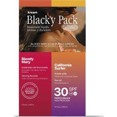 Kream Pack Protetor Acel Blacky Bloody Mary+Cal SPF30 2 unid.
