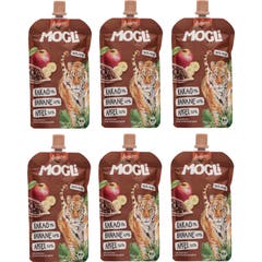Mogli Smoothie Maçã Banana Cacau 6x120 g