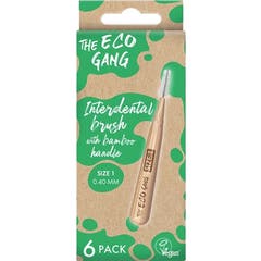 The Eco Gang Escova Interdental Bambu Nro 1 0,4mm 6 Unidades