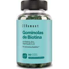 Zenement Biotina Selênio Zinco Vit B C e E 90 Gomas Veganas