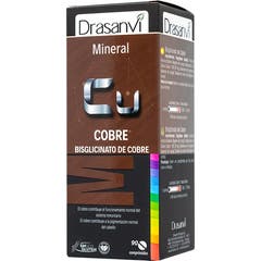 Drasanvi Mineral Bisglicinato Cobre 90comp