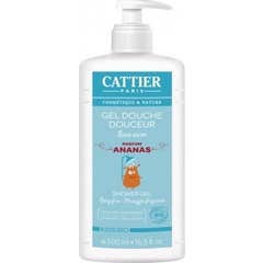 Gel de Banho Cattier Kids Macio Abacaxi Bio 500ml