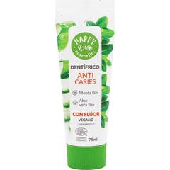 Bio Happy Pasta Dentes Anticárie Hortelã Aloé com Flúor 75 ml