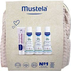 Mustela Bebé Set Necessaire Algodão Bege Pele Normal