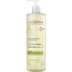 A-Derma Surgras Gel de Duche Ultra Rico 750ml