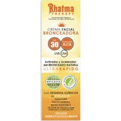 Creme Bronzeador Facial Rhatma SPF30 60ml