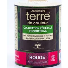 Terre de Couleur Coloração 100% Vegetal Vermelho 100g