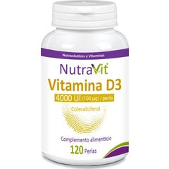 NutraVit Vitamina D3 120 Pérolas