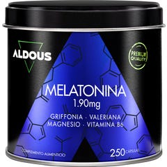 Aldous Labs Melatonina 5Htp Magnesio Valeriana Vitamina B6 250caps