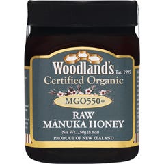 Woodland´s Mel de Manuka Raw MGO 550 Monofloral Bio 250 g