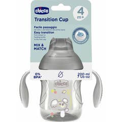 Chicco Copo Transição 4M+ Cinza 200 ml
