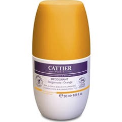Cattier Deo Bergamota/Orange 50ml