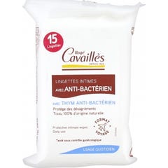 Rogé Cavaillès Toalhitas Anti-Bacterianas Orgânicas 15unts