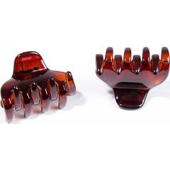 Inca Pinça Cabelo Média Marrom 2 Unidades