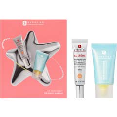 Erborian Kit CC Crème Dourada + Hidratante Glow