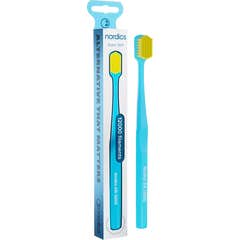 Nordics Escova de Dentes Ultra Soft Silk Azul Amarelo 1 unid.
