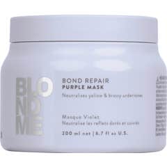 Schwarzkopf Blondme Bond Repair Máscara Roxa 200 ml