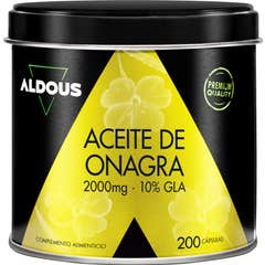 Aldous Óleo de Onagra 2000mg 200 cápsulas