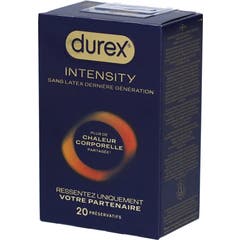 Durex Intensity Preservativo Sem Látex 20 Unidades