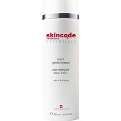 Skincode Essentials 3 in 1 Gentle Cleanser 200ml