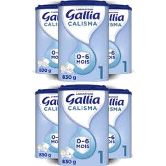 Gallia Calisma Pack Leite Infantil 1 0-6M 6x830 g