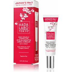 Hada Labo Tóquio Vermelho Anti-Envelhecimento Contorno dos Olhos e Lábios 15ml