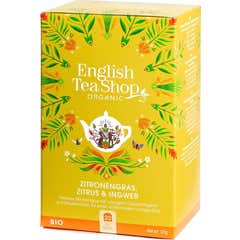 English Tea Shop Te Lemongras Jengibre Citrus 20 Sobres