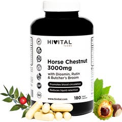 HIVITAL Castaño de Indias Complex con Diosmina Rutina y Rusco 180 cáps