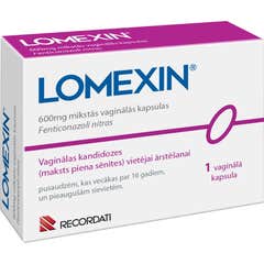 Lomexin 600mg Vaginal 1caps