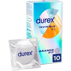 Durex Invisible XL Preservativos 10uds