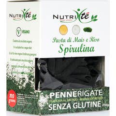 Nutrité Penne Rigate Spirulina Maíz y Arroz 250g