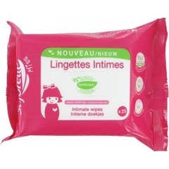 Saforelle Miss Toalhetes Íntimos Biodegradáveis 25uts